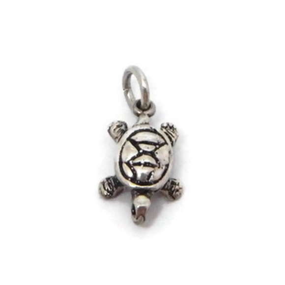 Jewelry - Turtle (Tortuga) Charm .925 Sterling Silver!!